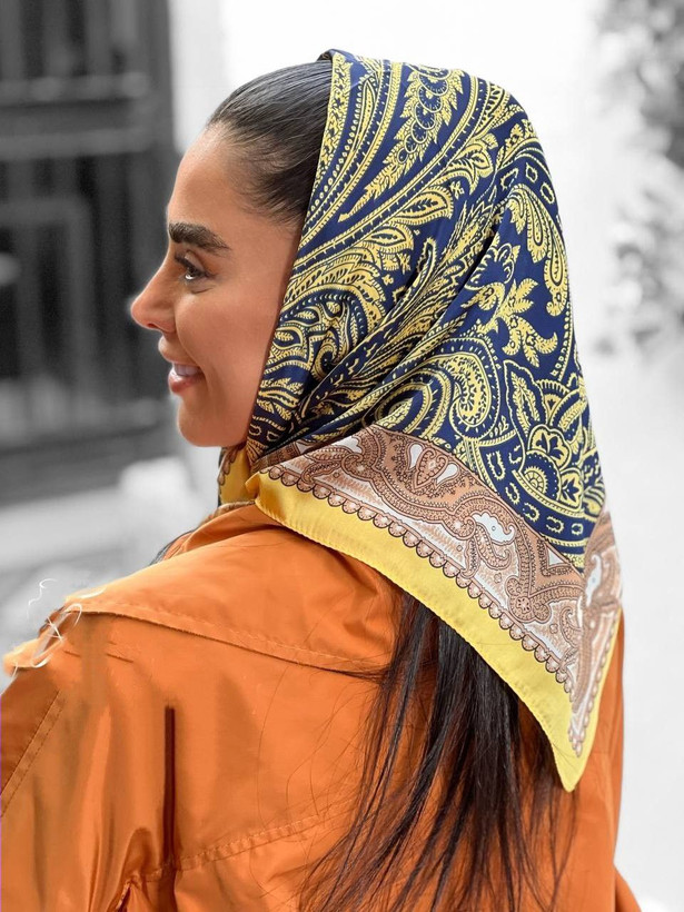 مینی اسکارف ابریشم
