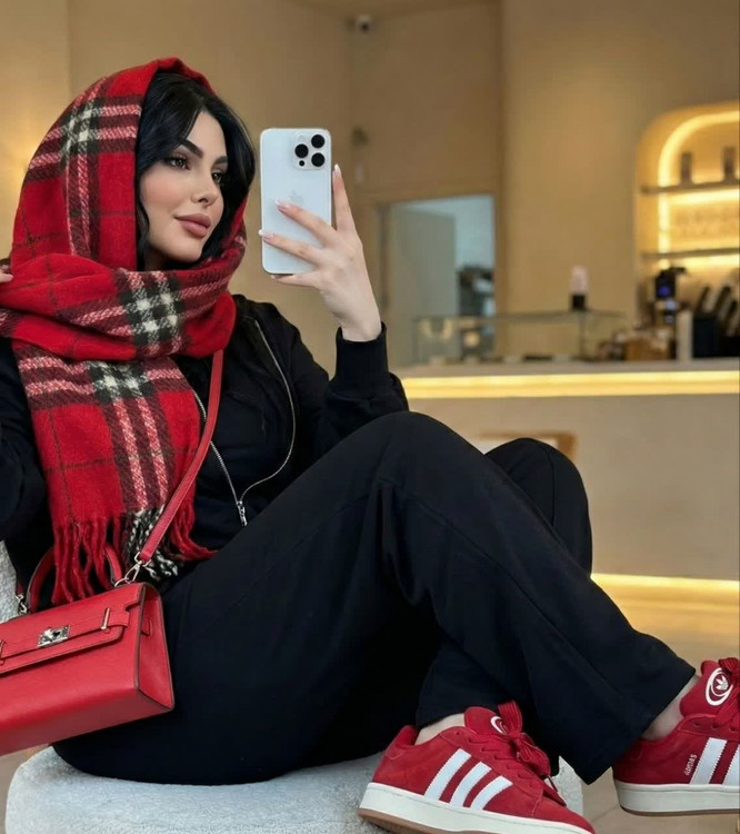 شال موهر چهارخونه